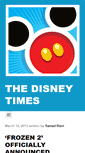 Mobile Screenshot of disneytimes.com